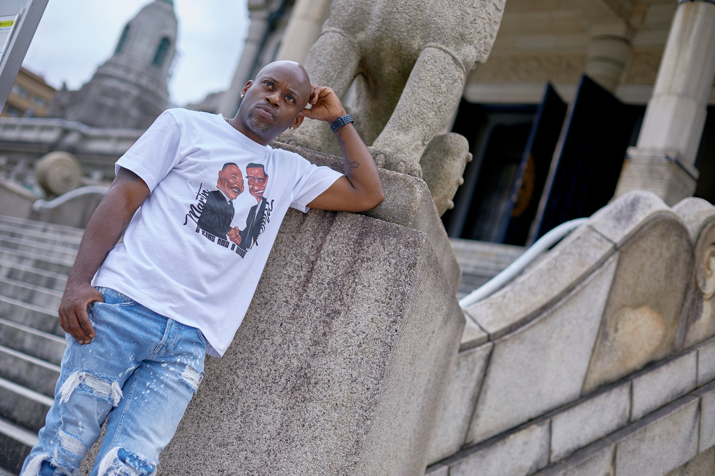 A King & A Warrior Crewneck T-Shirt
