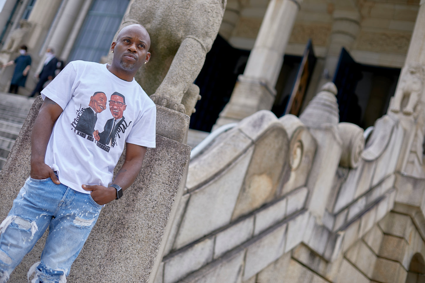 A King & A Warrior Crewneck T-Shirt
