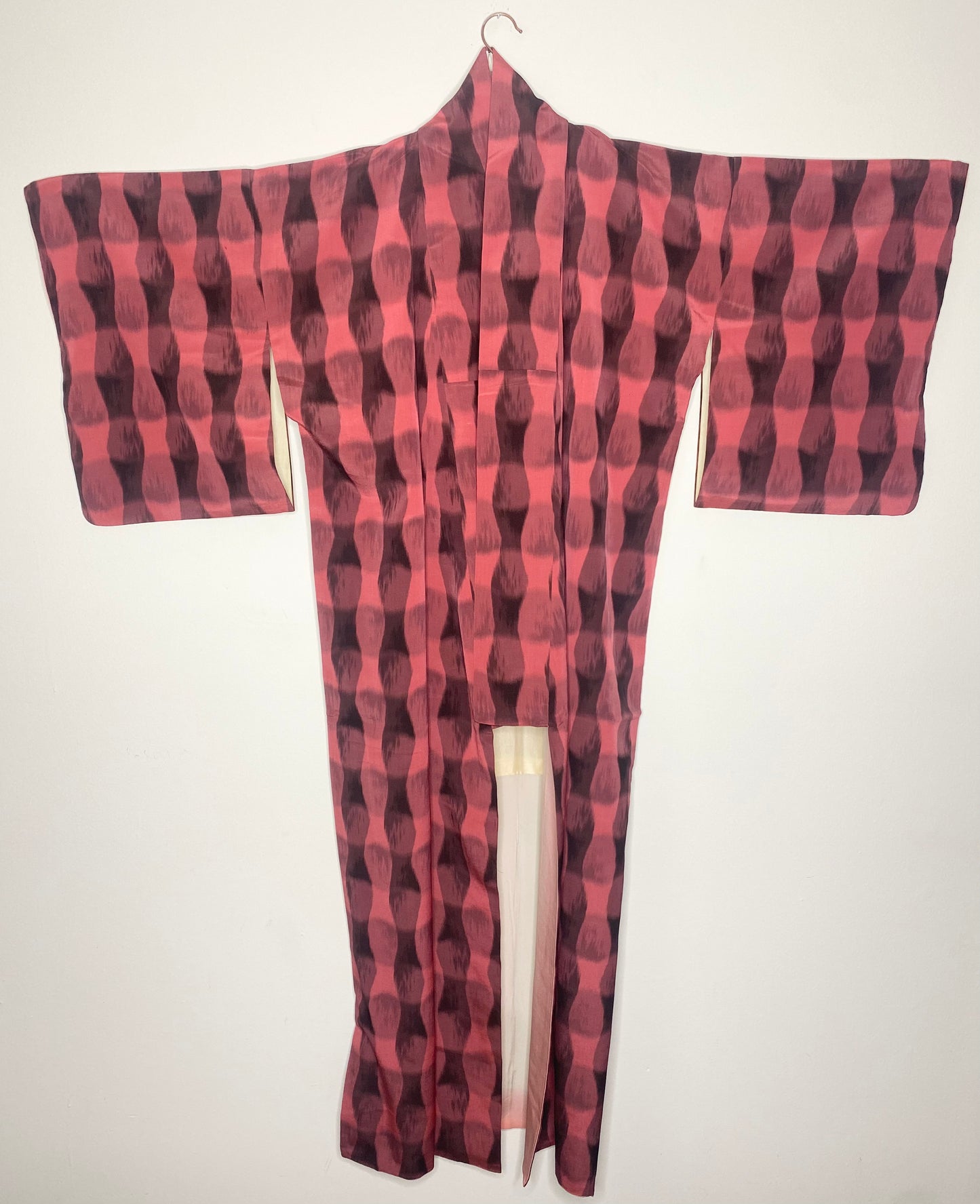 Syowa Red Check - Tomesode