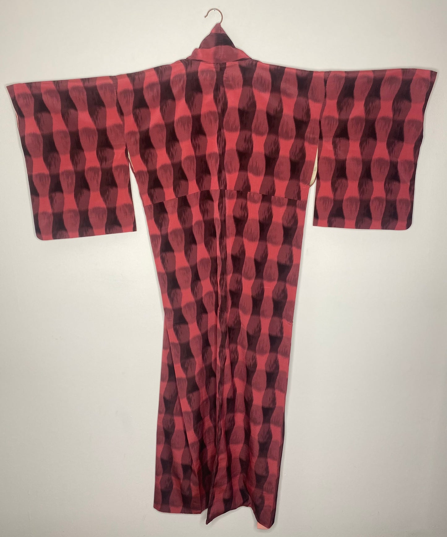Syowa Red Check - Tomesode