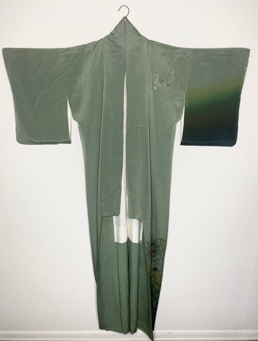 Ojyou Green - Tomesode