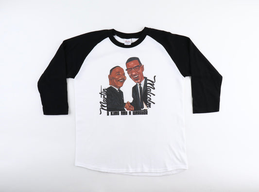 A King & A Warrior Baseball T-Shirt